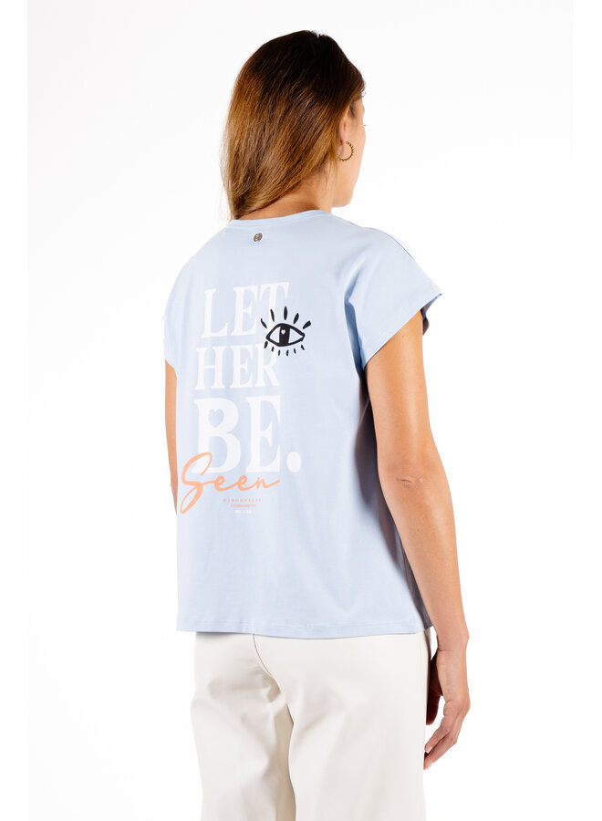 Livia.7002621 Rino&Pelle T-shirt with print  Light blue