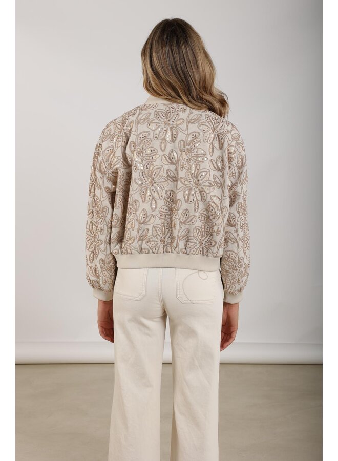 NKS13083 9 Nukus Ginny Bomber Paillet Sand