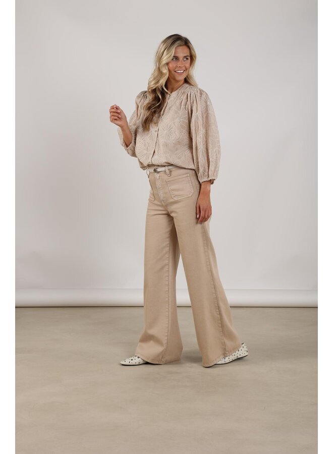 NKS09061 9 Nukus Scarlet Pants Sand