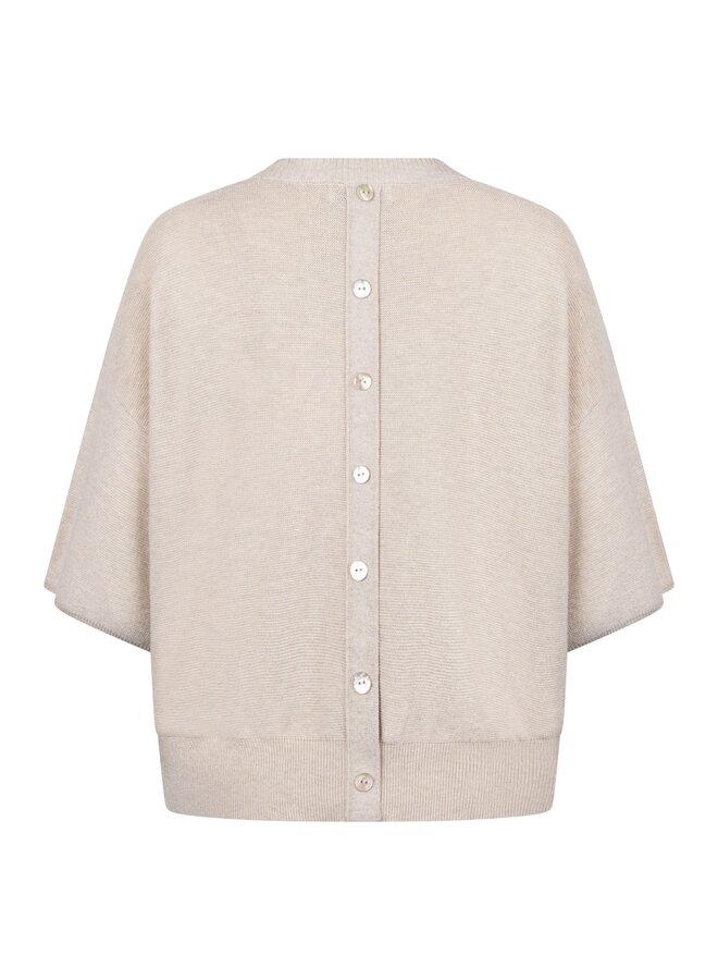 NKS03057 9 Nukus Winnie Pullover Lurex Sand