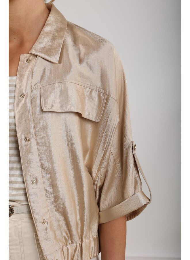 NKS02233 4 Nukus Nelly Blouse Gold