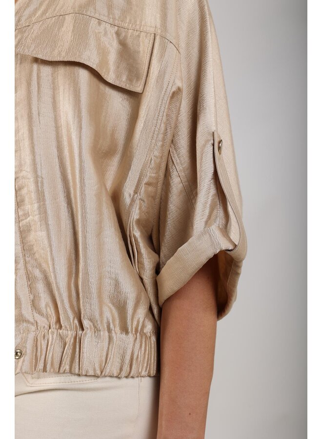 NKS02233 4 Nukus Nelly Blouse Gold