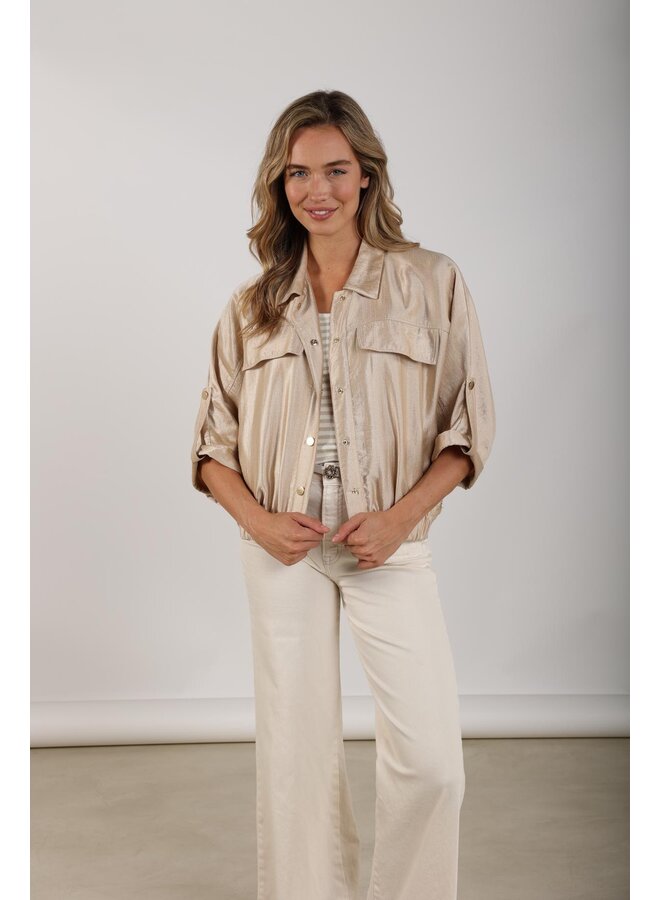 NKS02233 4 Nukus Nelly Blouse Gold