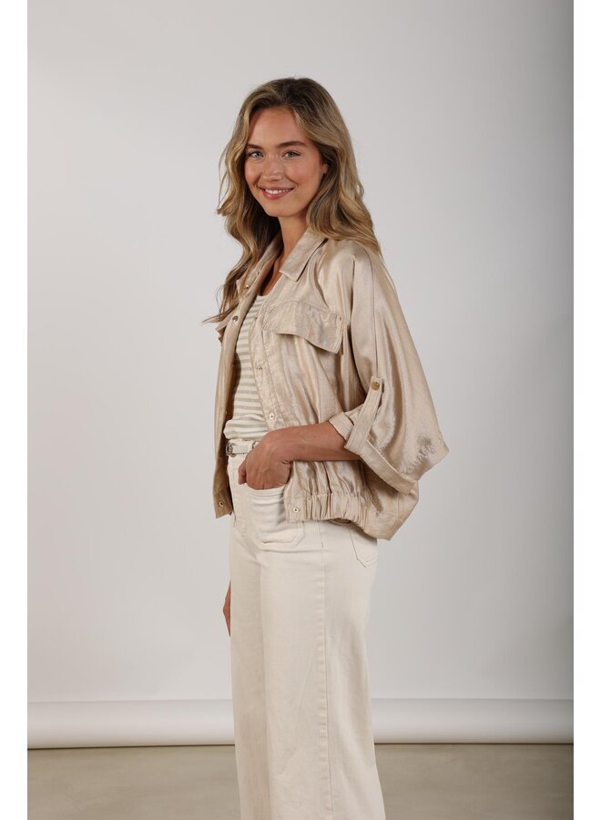 NKS02233 4 Nukus Nelly Blouse Gold