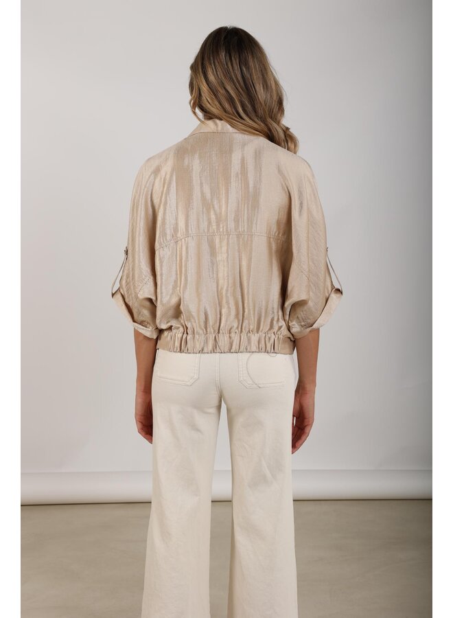 NKS02233 4 Nukus Nelly Blouse Gold