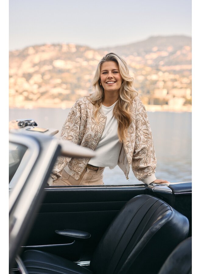 NKS13083 9 Nukus Ginny Bomber Paillet Sand