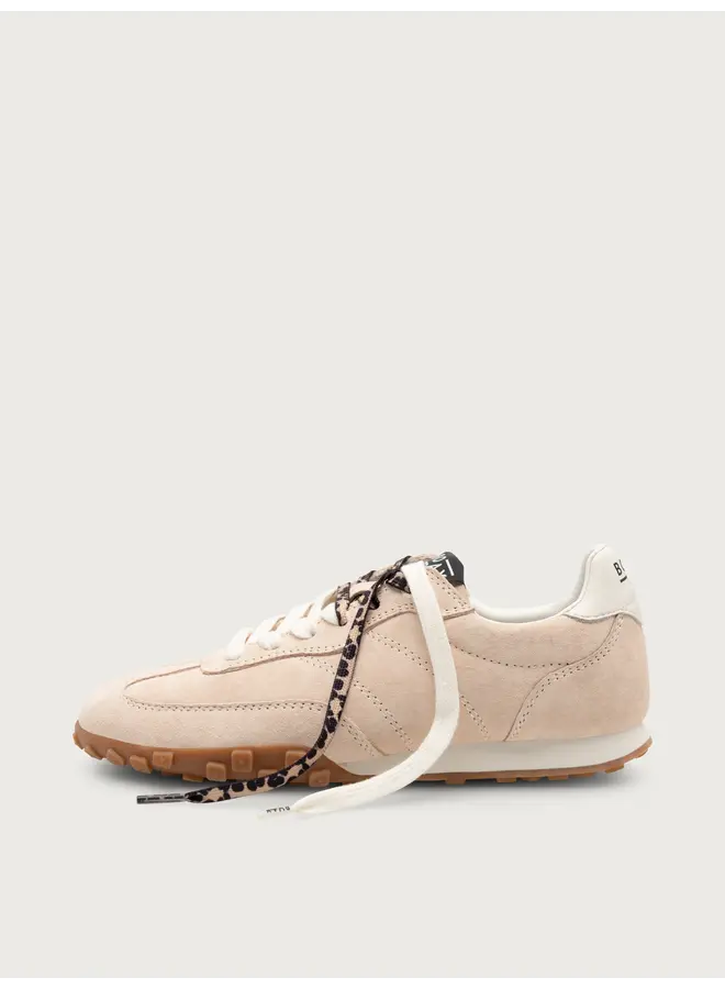 Boax studio SNEAKERS WOMAN STRIKE NUDE LEATHER SUEDE