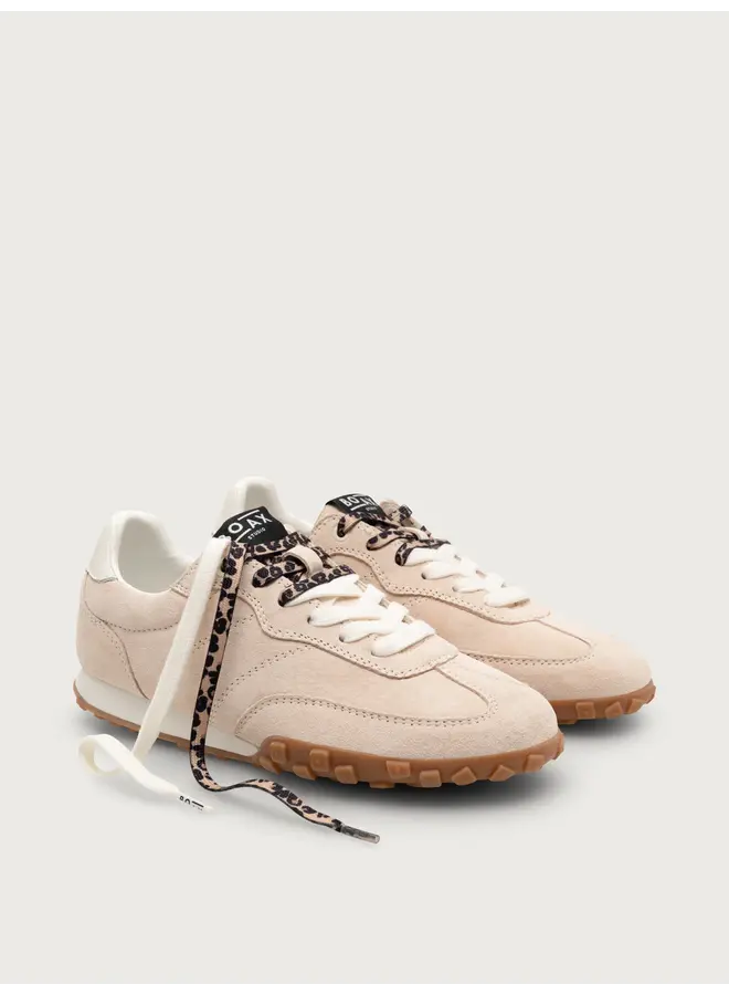 Boax studio SNEAKERS WOMAN STRIKE NUDE LEATHER SUEDE