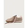 Boax studio SNEAKERS WOMAN STRIKE TAUPE LEATHER SUEDE