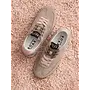 Boax studio SNEAKERS WOMAN STRIKE TAUPE LEATHER SUEDE