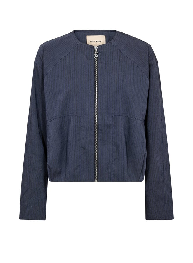 177280 845 MosMosh MMRuth Elvia Jacket Crown Blue