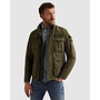 PJA2602127 6415 PME Legend Semi long jacket CARGOYET - Slubber Ivy Green