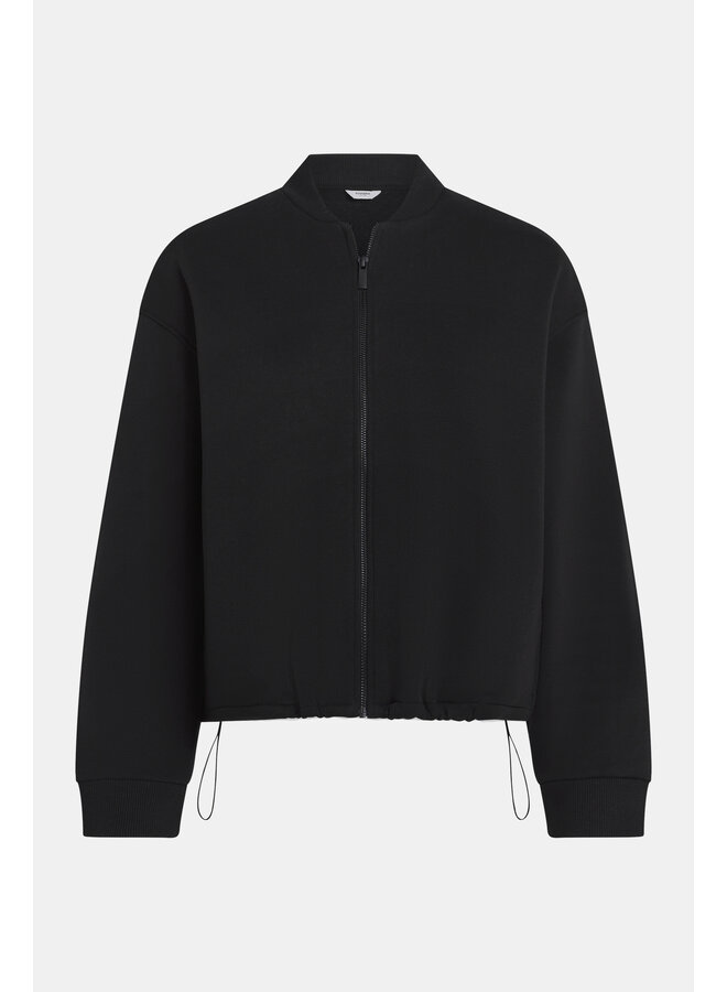 S26T1230 90-05 Penn en Ink Cardigan print black ecru