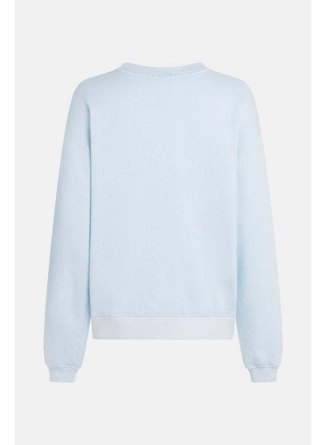 S26F1827 568-05 Penn en Ink Sweater print skyrider ecru