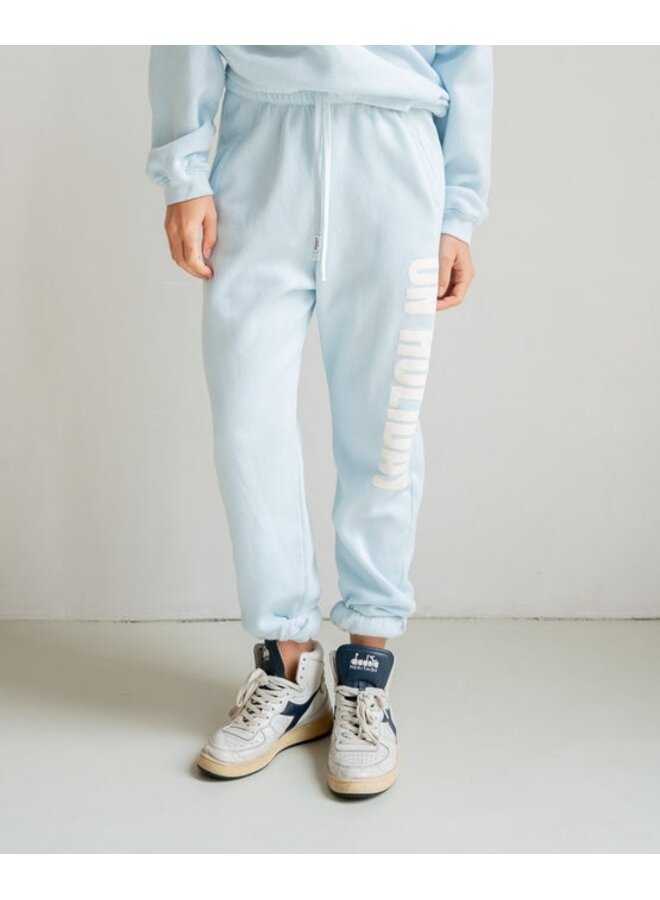 S26F1828 568-05 Penn & Ink Trousers print skyrider ecru