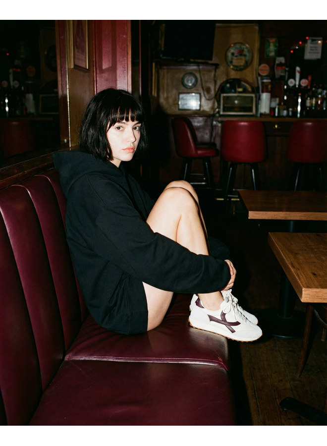 Boax studio SNEAKERS WOMAN HOMERUN WHITE / BROWN SUEDE / LEATHER / NYLON