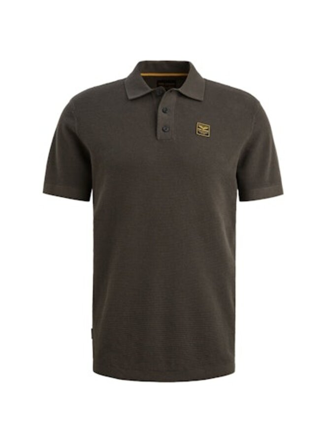 PPSS2602853 8039 PME Legend Short sleeve polo cotton structure Beluga