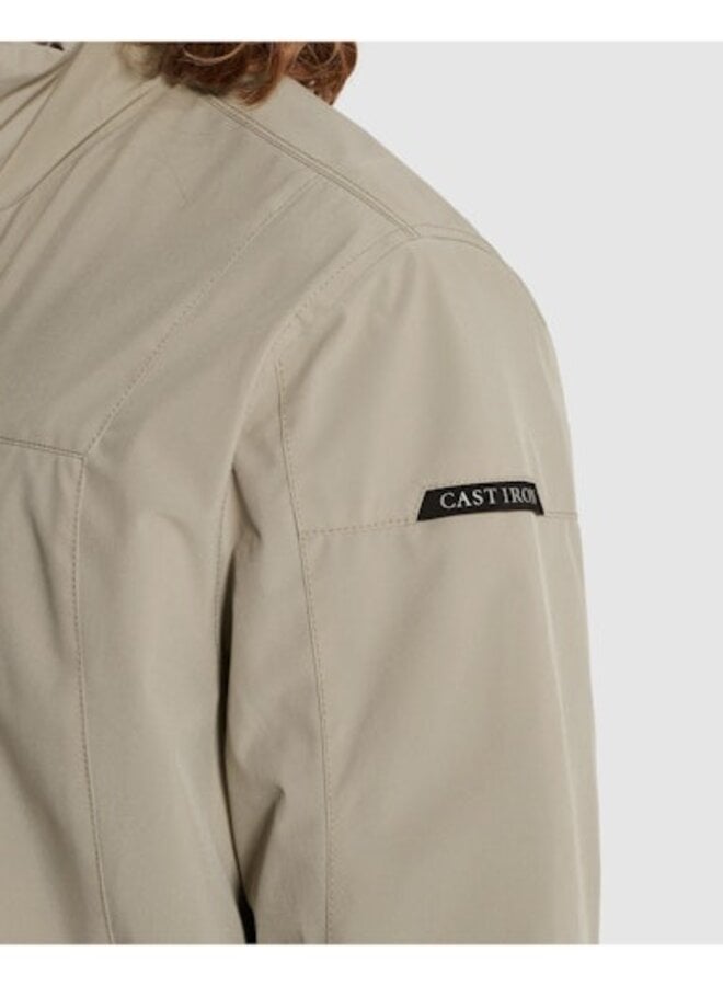 CJA2602141 6478 Cast Iron High collar softshell Dried Sage