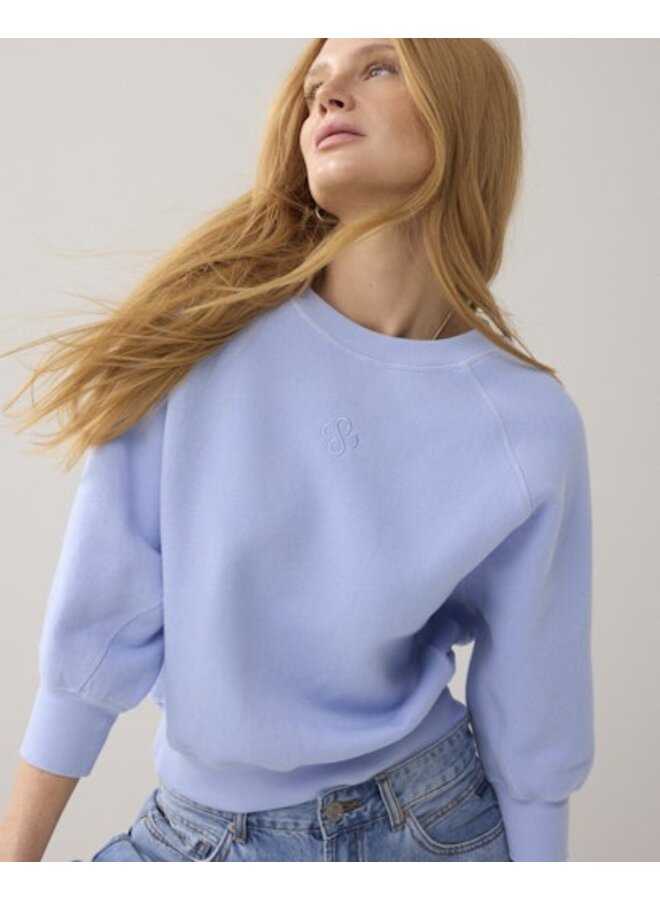 3s5271-30704 423 Summum Jersey Fade-out sweat  Softblue