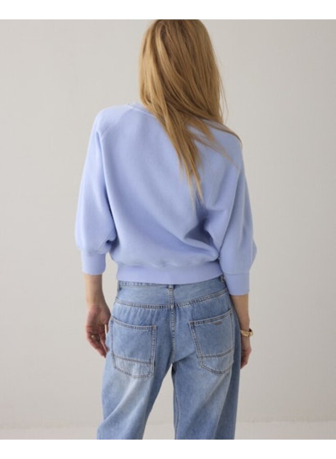 3s5271-30704 423 Summum Jersey Fade-out sweat  Softblue