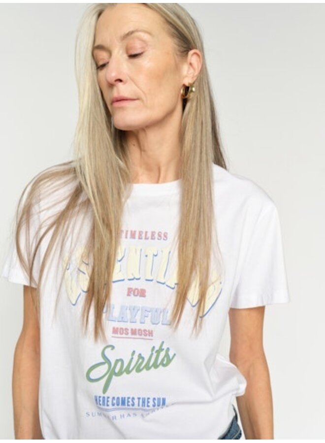 177220 101 Mos Mosh MMRaft O-SS Tee White