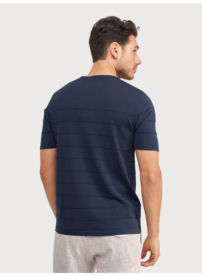 KBIS26-M8 Blue Industry T-shirts NAVY