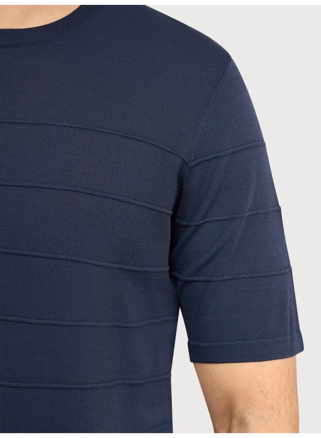 KBIS26-M8 Blue Industry T-shirts NAVY