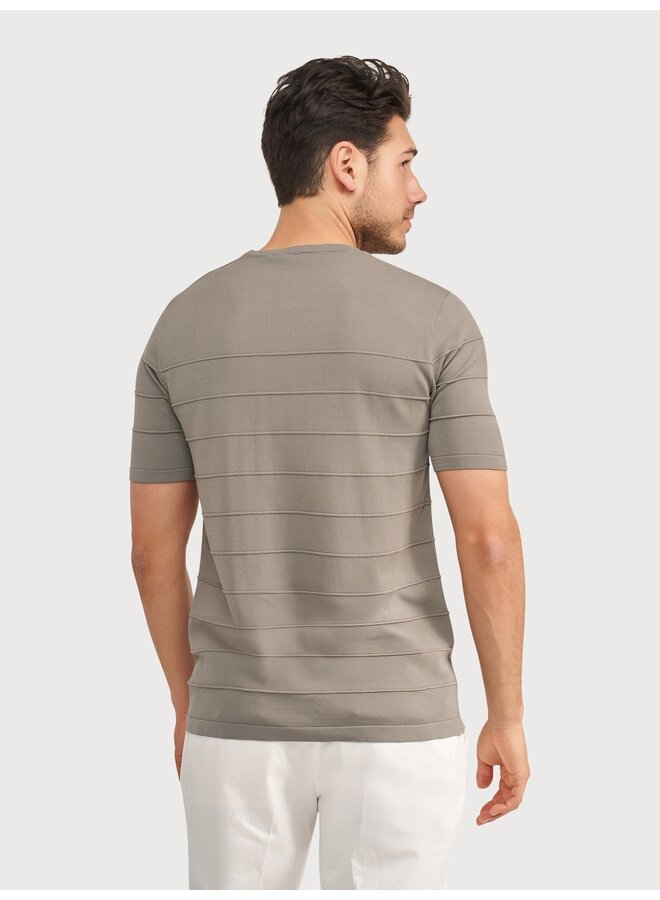 KBIS26-M8 Blue Industry T-shirts KHAKI