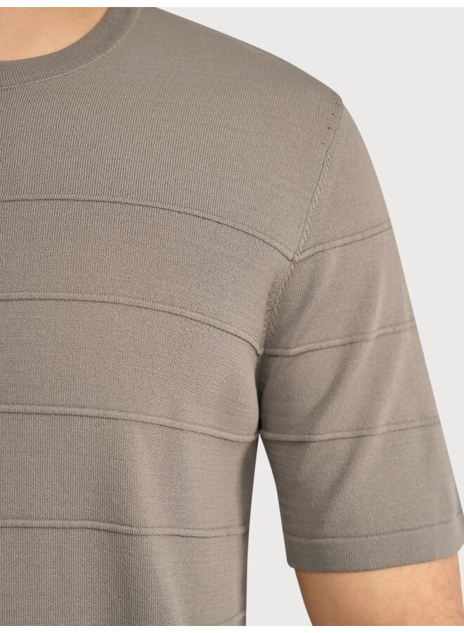 KBIS26-M8 Blue Industry T-shirts KHAKI