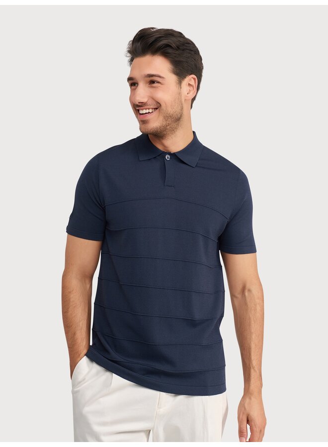 KBIS26-M6 Blue Industry polo NAVY
