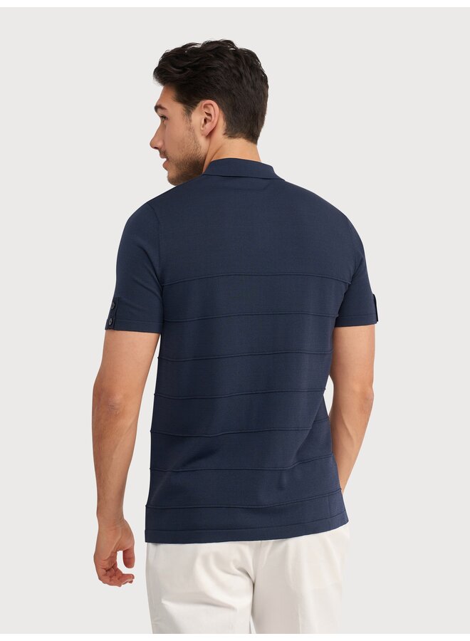 KBIS26-M6 Blue Industry polo NAVY