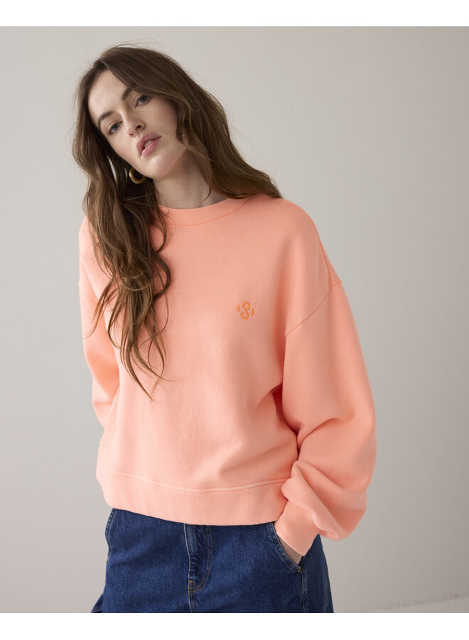 3s5327-30791 352 Summum Sweater Fluo sweat  - Coral