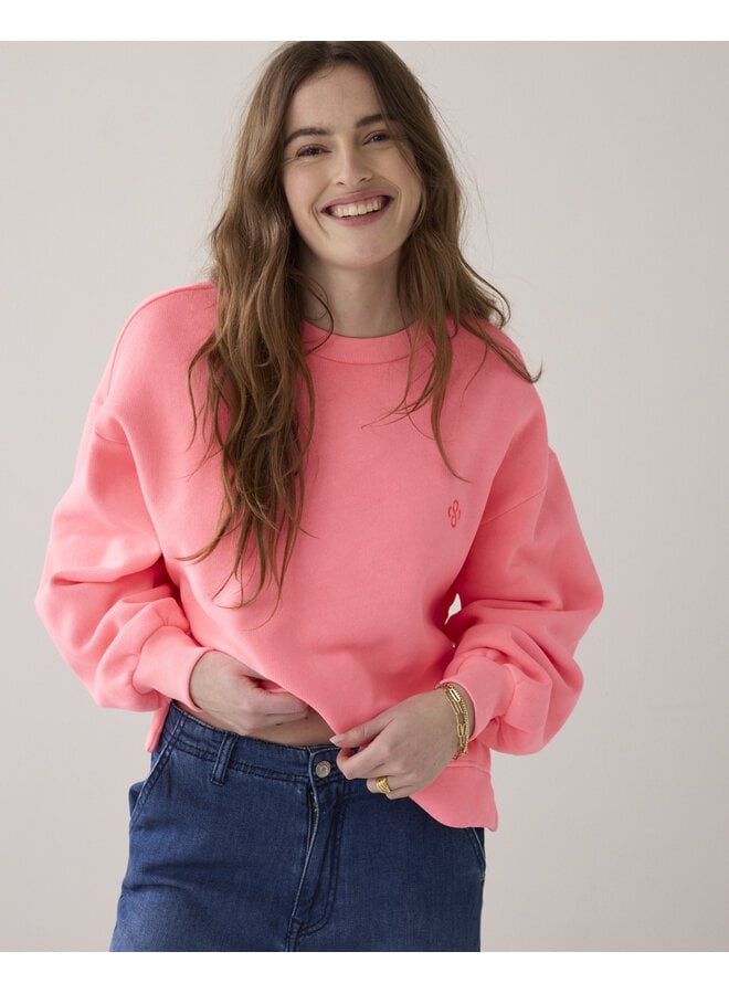 3s5327-30791 321 Summum Sweater Fluo sweat  - Bright pink