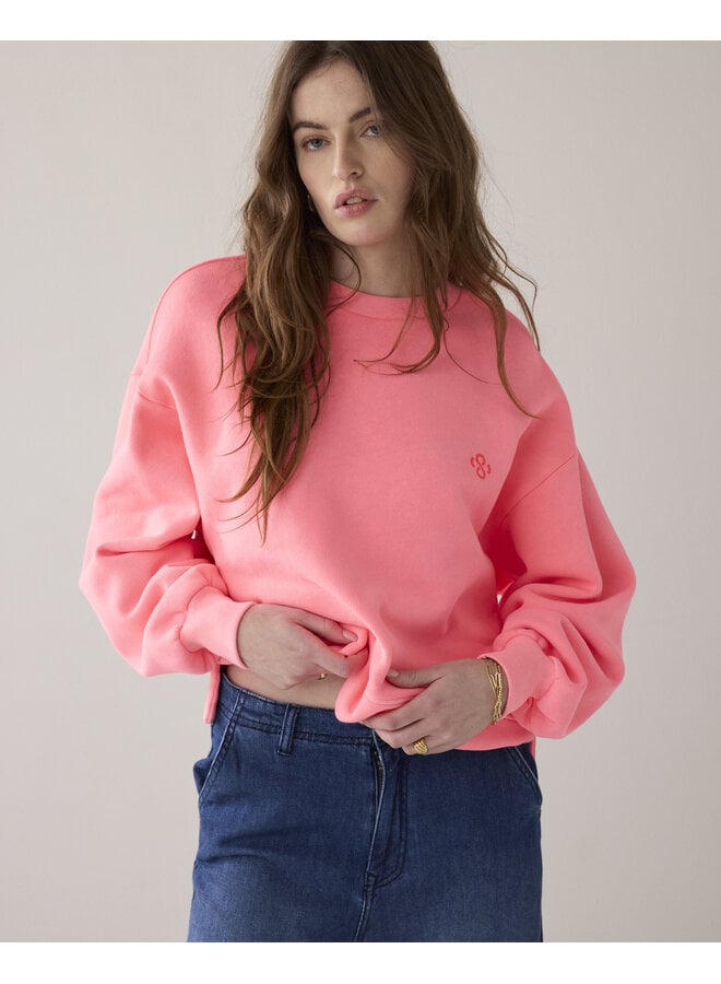 3s5327-30791 321 Summum Sweater Fluo sweat  - Bright pink
