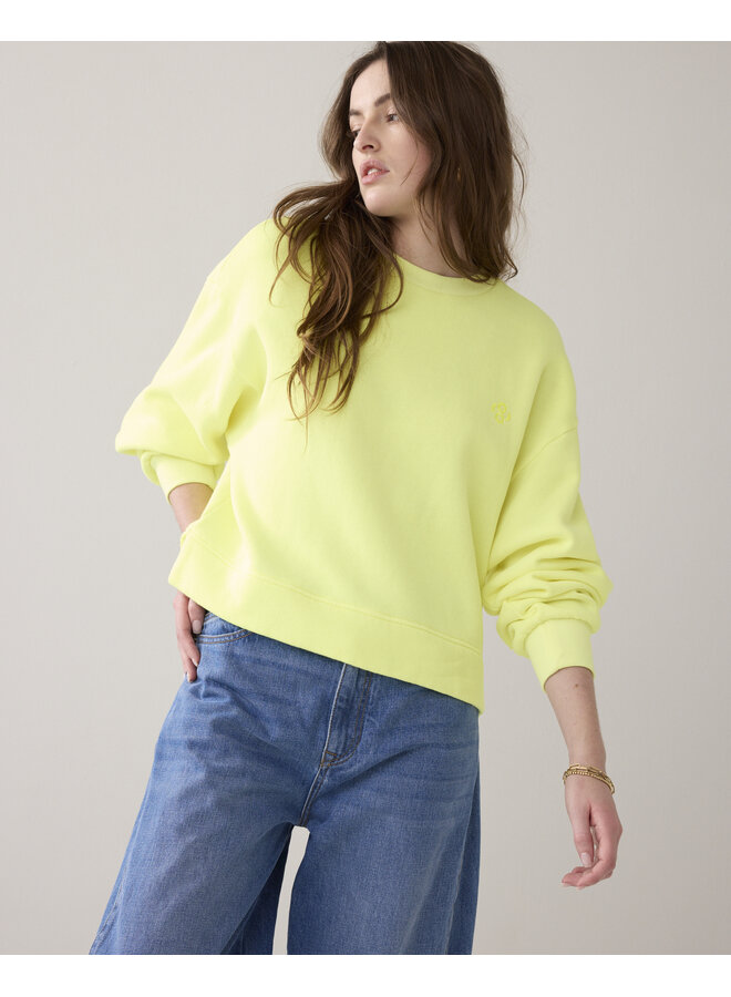 3s5327-30791 217 Summum Sweater Fluo sweat  - Lemon