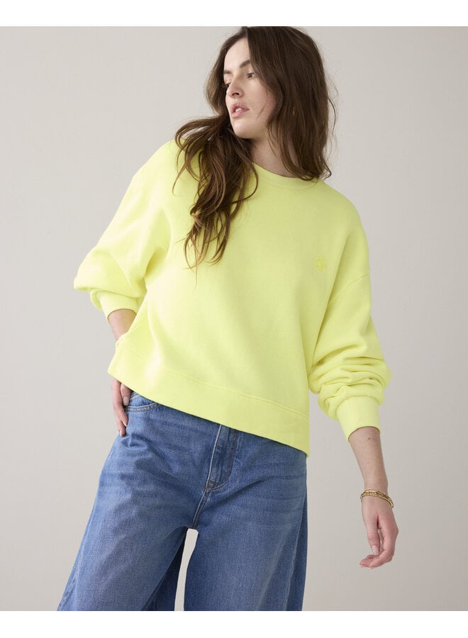 3s5327-30791 217 Summum Sweater Fluo sweat  - Lemon