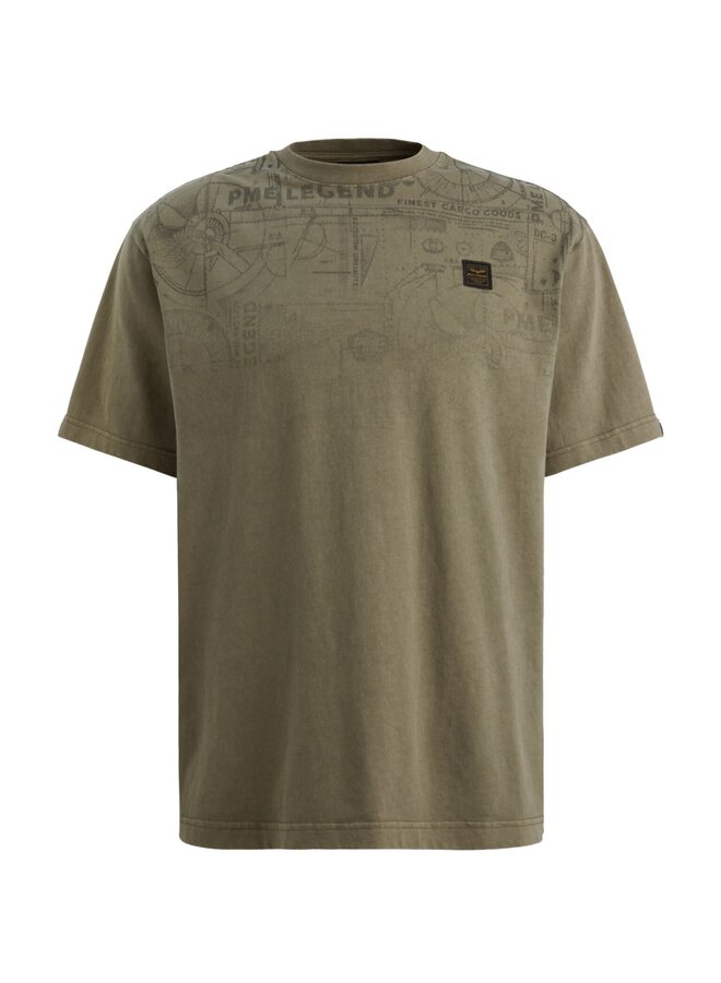PTSS2602557 6415 PME Legend Short sleeve r-neck heavy oe jersey gd comfort fit Ivy Green