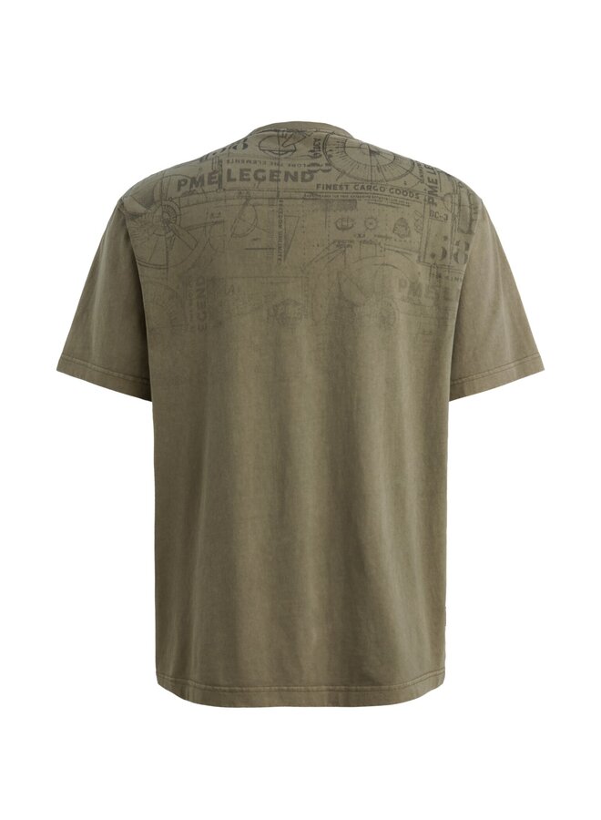 PTSS2602557 6415 PME Legend Short sleeve r-neck heavy oe jersey gd comfort fit Ivy Green