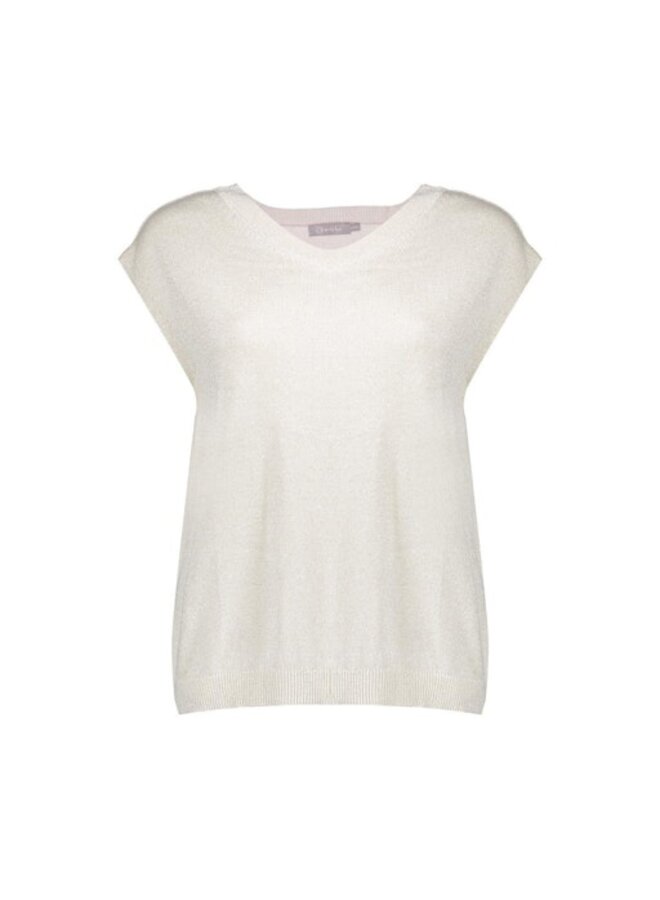 64091-70 010 Geisha Spencer V&lurex off-white/silver