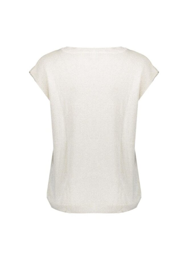 64091-70 010 Geisha Spencer V&lurex off-white/silver