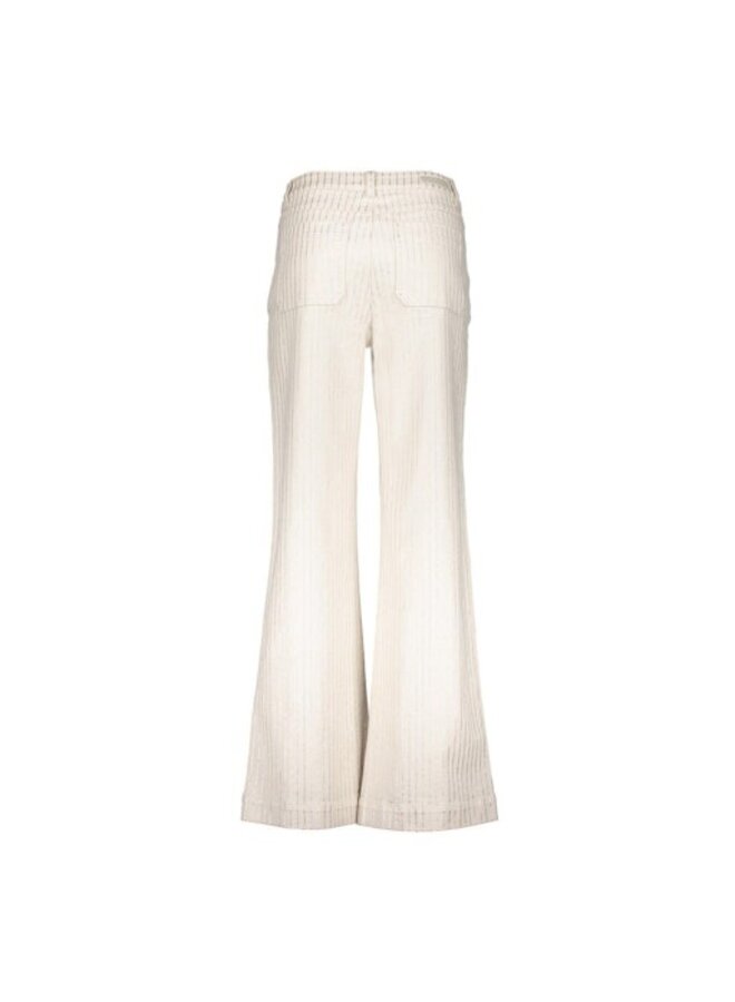 61003-10 718 Geisha Jeans silver stripe ecru/silver