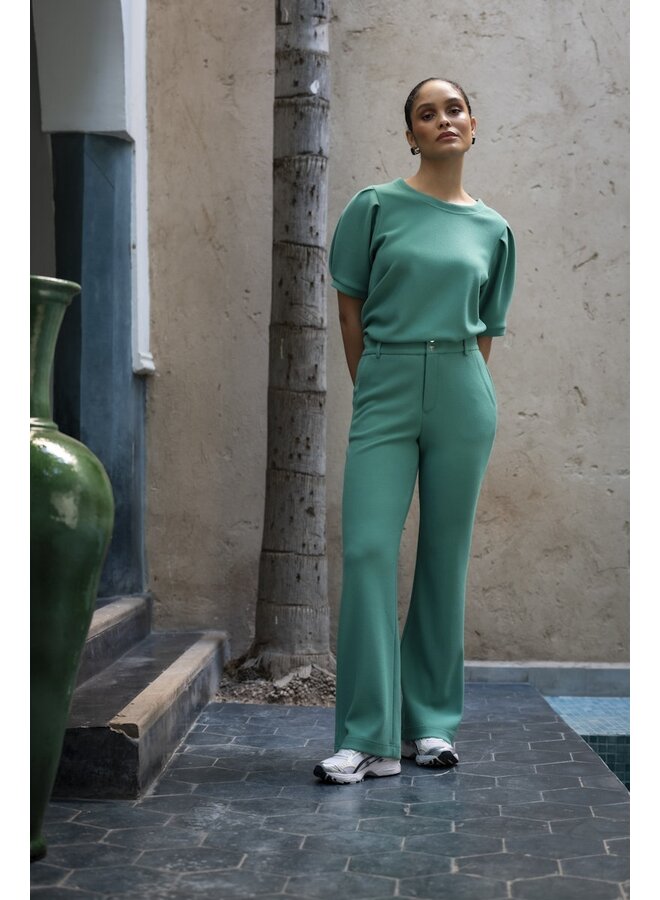 61110-21 515 Geisha Pants comfy emerald