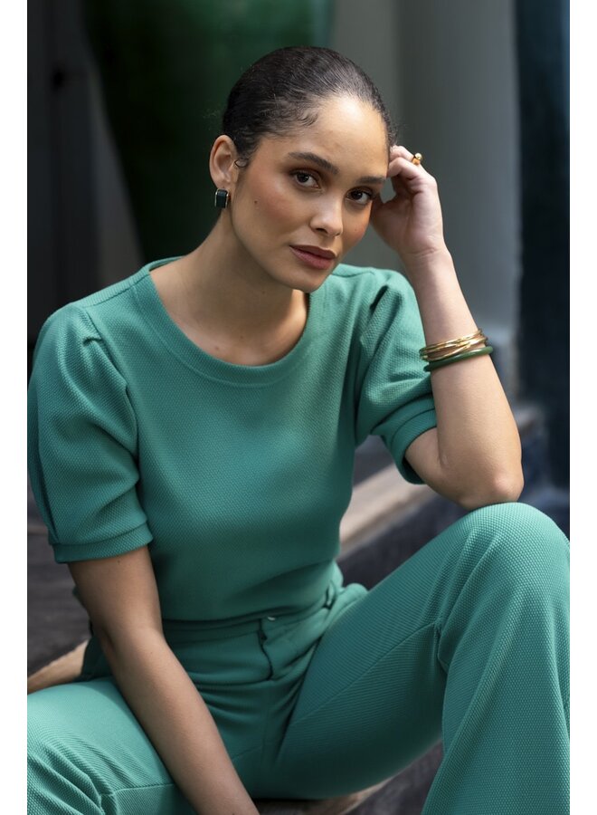 61110-21 515 Geisha Pants comfy emerald