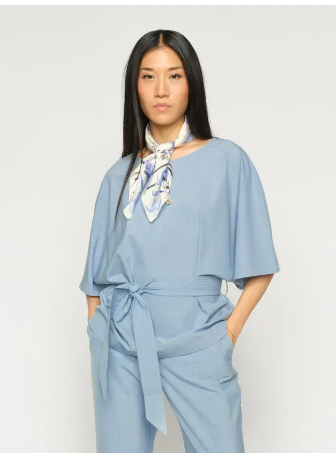 178170 MosMosh MM Orchid scarf Brunnera blue