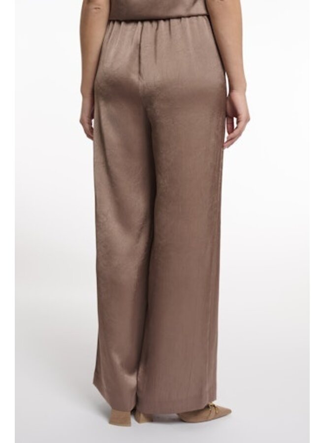 Kenza Regular.7002622 Rino&Pelle Regular length wide leg pants Slate bark