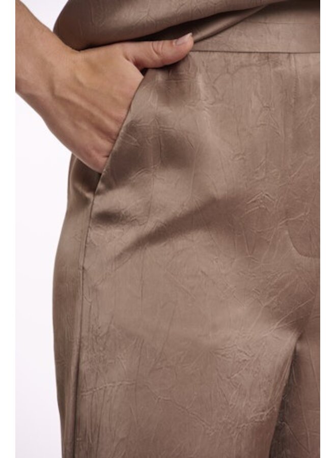 Kenza Regular.7002622 Rino&Pelle Regular length wide leg pants Slate bark