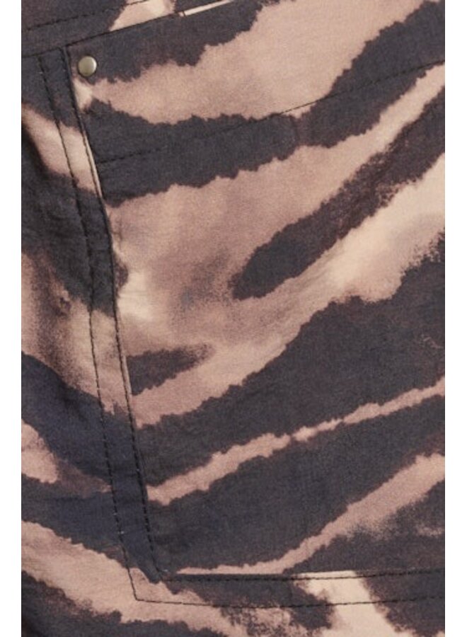 Auda.7002621 Rino&Pelle Blouson jacket  Brown zebra