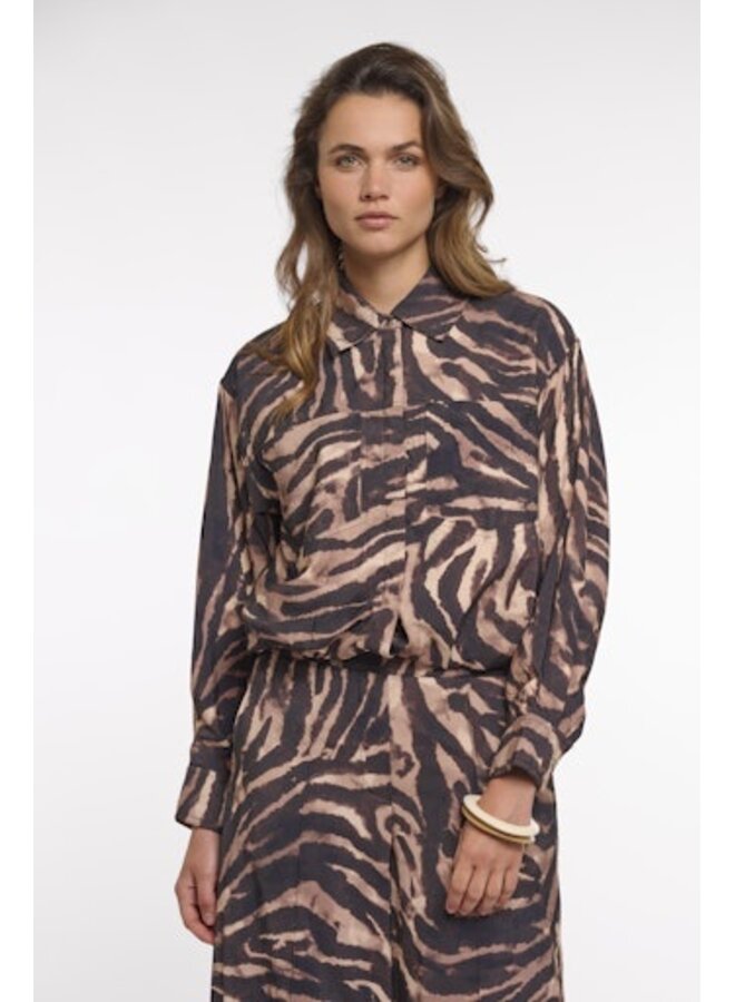 Auda.7002621 Rino & Pelle Blouson jacket  Brown zebra