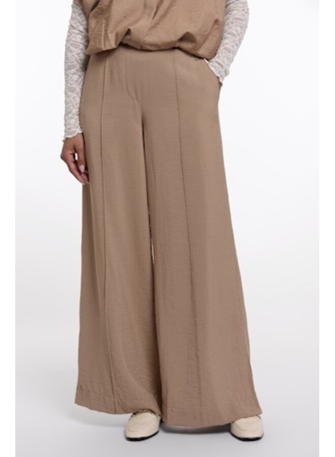 Darja Regular.7002621 Rino&Pelle Regular length wide leg pants Rosy brown