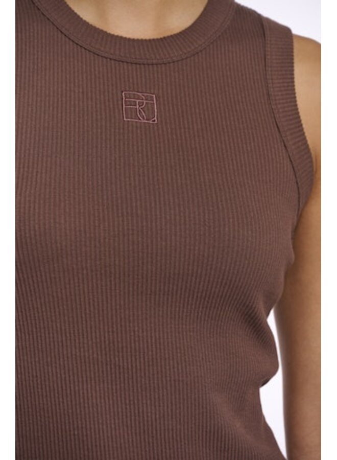 Filipa.7002622 Rino&Pelle Tanktop Dark bark